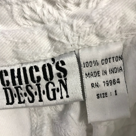 Chico’s White Capri pants - Picture 2 of 6